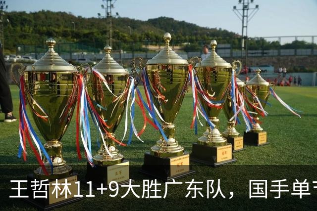 王哲林11+9大胜广东队，国手单节5记三分，核心外援12中1