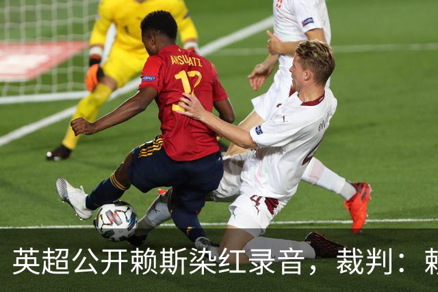 英超公开赖斯染红录音，裁判：赖斯你让我很难做