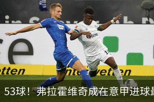53球！弗拉霍维奇成在意甲进球最多的塞尔维亚球员
